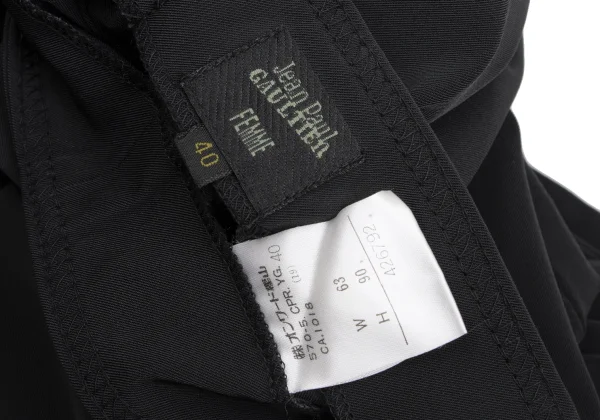 Jean Paul GAULTIER FEMME Side Button Design Pants K-173566_011
