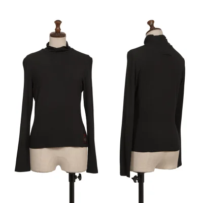 Jean Paul GAULTIER CLASSIQUE Logo patched High-neck Top