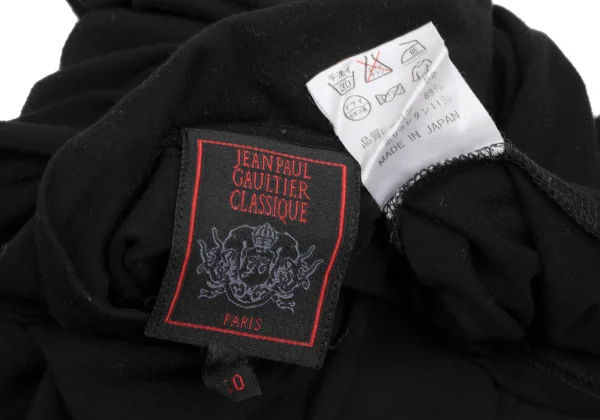 Jean Paul GAULTIER CLASSIQUE Logo patched High-neck Top K-173569_014