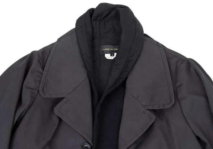 コムデギャルソンCOMME des GARCONS 異素材レイヤードデザイン