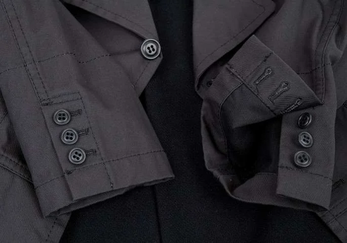 COMMEdesGARCONS レイヤードデザインジャケット コムデギャルソンCOMME des GARCONS 異素材レイヤードデザイン