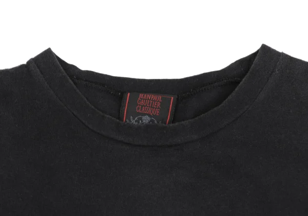 Jean Paul GAULTIER CLASSIQUE Printed Sleeve Switching Top K-173570_004