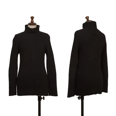 Jean Paul GAULTIER CLASSIQUE Wool Turtleneck Rib Knit Sweater