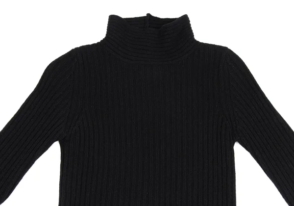 Jean Paul GAULTIER CLASSIQUE Wool Turtleneck Rib Knit Sweater K-173572_003
