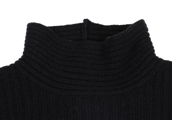 Jean Paul GAULTIER CLASSIQUE Wool Turtleneck Rib Knit Sweater K-173572_004