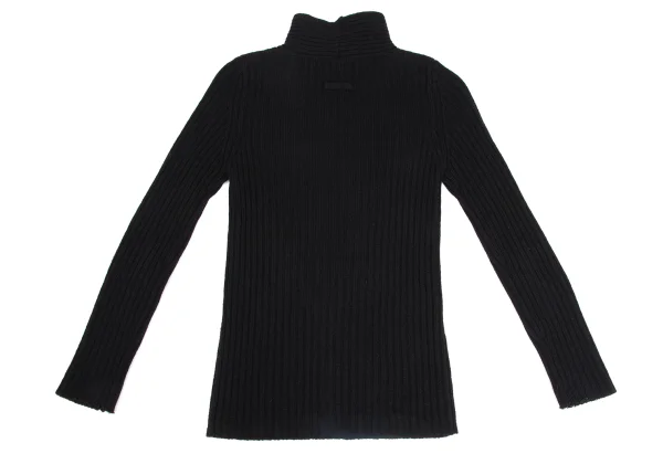 Jean Paul GAULTIER CLASSIQUE Wool Turtleneck Rib Knit Sweater K-173572_012