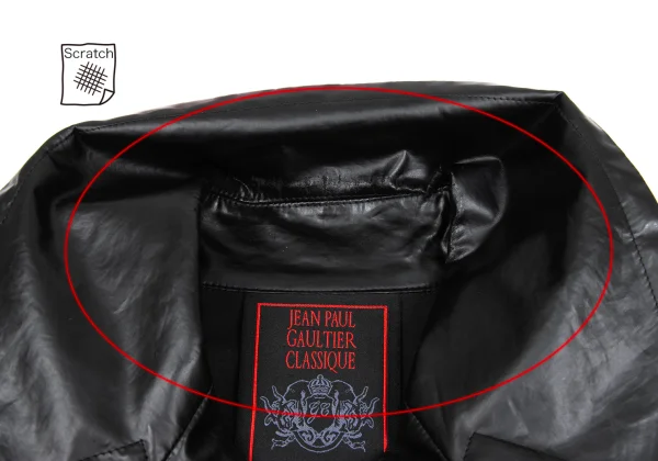 Jean Paul GAULTIER CLASSIQUE Coated Cotton Anchor Buttons Coat K-173574_007
