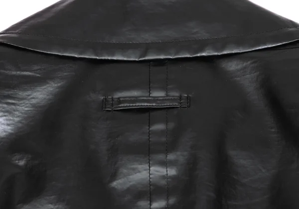 Jean Paul GAULTIER CLASSIQUE Coated Cotton Anchor Buttons Coat K-173574_017