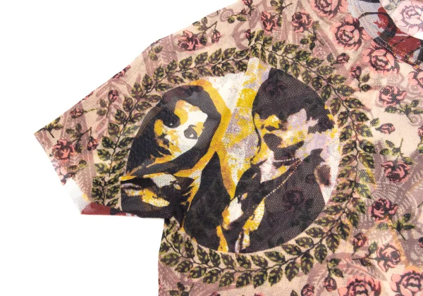 JPG by GAULTIER Collage Print Mesh T-shirt K-173575_006