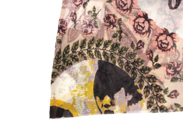 JPG by GAULTIER Collage Print Mesh T-shirt K-173575_010