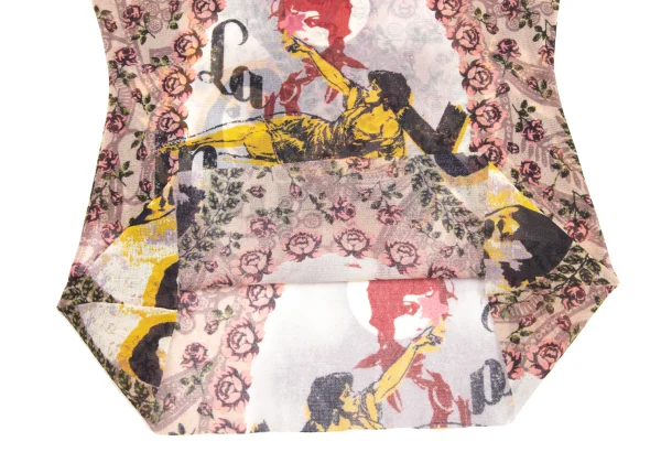 JPG by GAULTIER Collage Print Mesh T-shirt K-173575_011