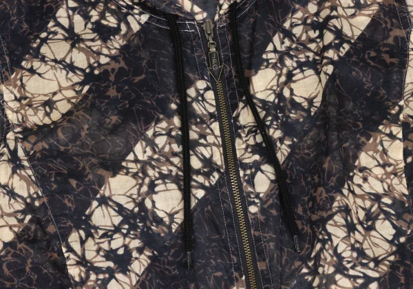 JPG by GAULTIER Print Hooded Zip Vest K-173576_004