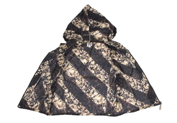 JPG by GAULTIER Print Hooded Zip Vest K-173576_008