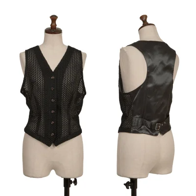 JUNIOR GAULTIER Zigzag Weave Vest