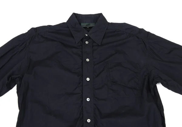 JUNIOR GAULTIER Cotton Front Gather Shirt K-173581_003