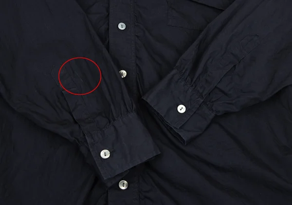 JUNIOR GAULTIER Cotton Front Gather Shirt K-173581_010