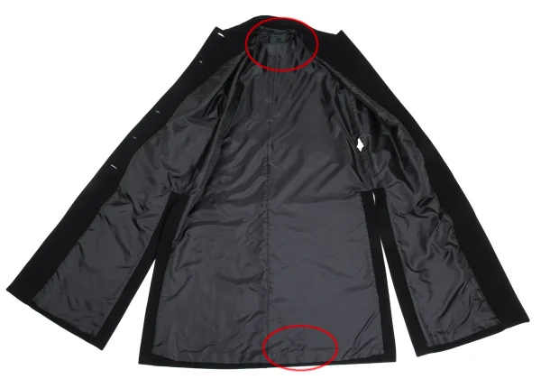 JUNIOR GAULTIER Melton Wool Belted Coat K-173582_011