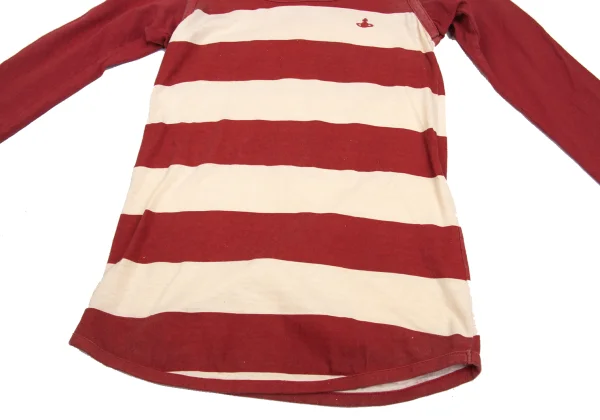 Vivienne Westwood Red Label Cotton Striped Panel Hoodie K-173584_010