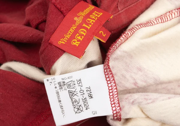 Vivienne Westwood Red Label Cotton Striped Panel Hoodie K-173584_017