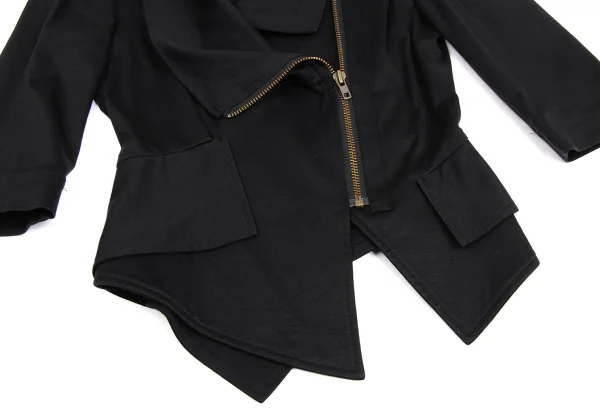 Vivienne Westwood Red Label Cotton Cupro 3/4 Sleeve Motorcycle Jacket K-173585_009