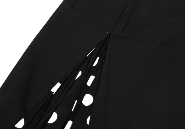 LIMI feu Cotton Dot Print Asymmetric Skirt K-173586_005
