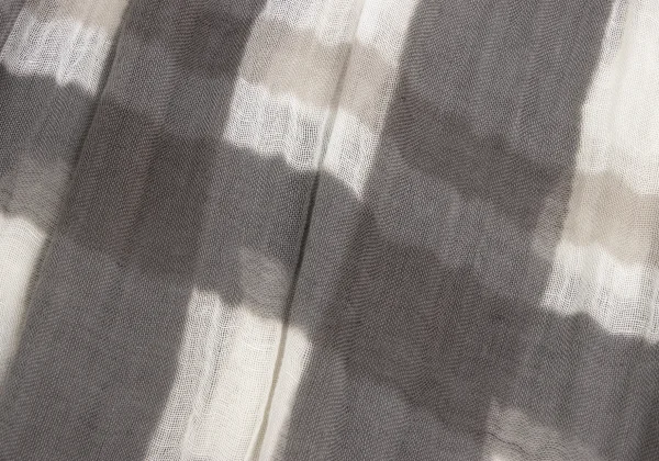 LIMI feu Cotton Linen Check Stole K-173587_005