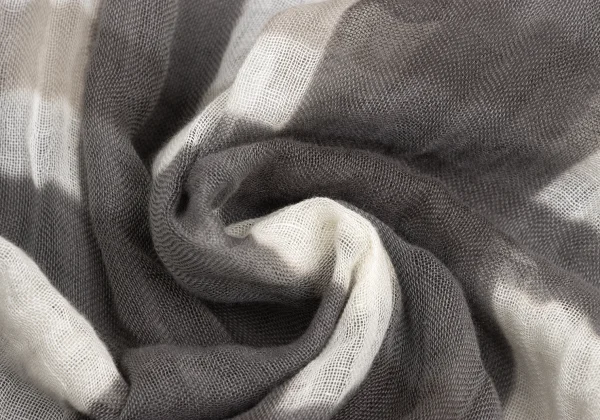 LIMI feu Cotton Linen Check Stole K-173587_006