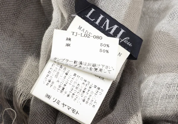 LIMI feu Cotton Linen Check Stole K-173587_008