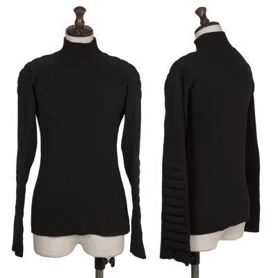 ATSURO TAYAMA Biker Style knit Sweater