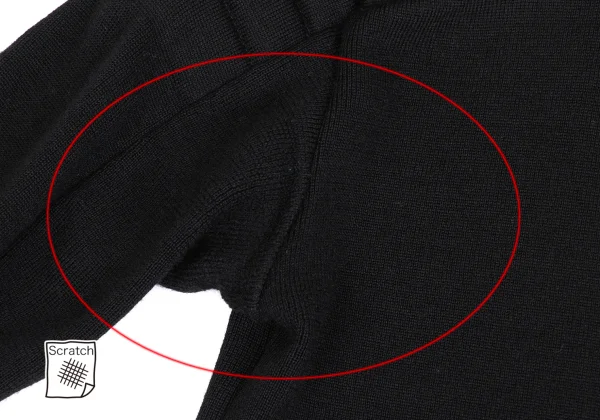 ATSURO TAYAMA Biker Style knit Sweater K-173588_004
