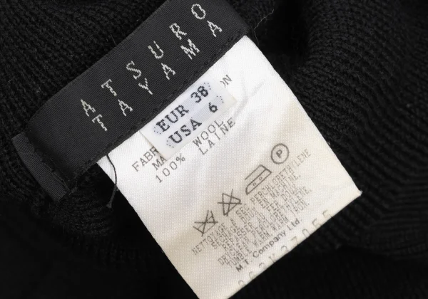 ATSURO TAYAMA Biker Style knit Sweater K-173588_015