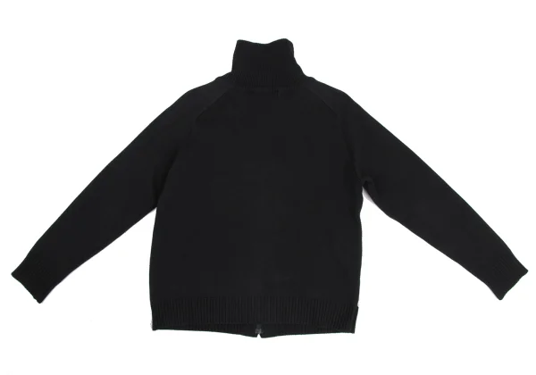 BURBERRY BLACK LABEL Nova Check Switching Zip-Up Knit K-173589_012