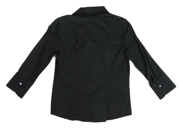 BURBERRY LONDON Point Embroidery Cotton Stretch Shirt K-173590_013