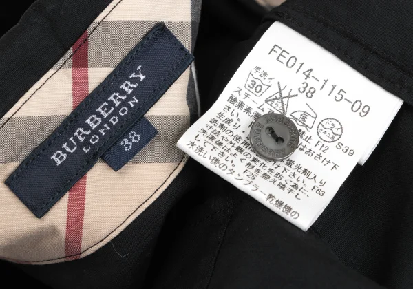 BURBERRY LONDON Point Embroidery Cotton Stretch Shirt K-173590_015