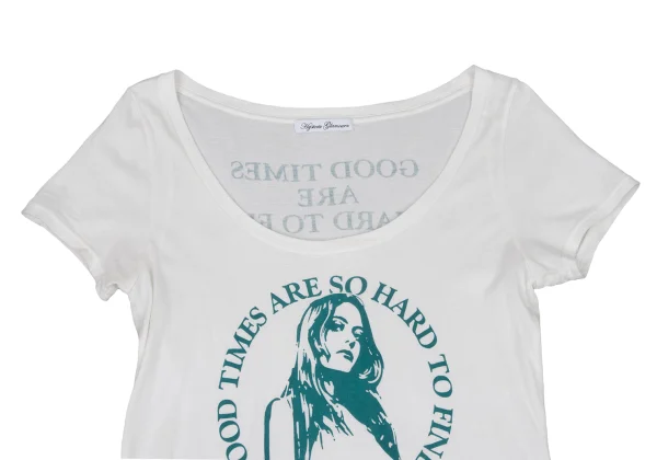 HYSTERIC GLAMOUR Cotton Girl Print T-Shirt K-173591_002