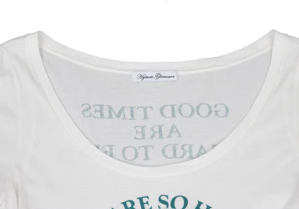 HYSTERIC GLAMOUR Cotton Girl Print T-Shirt K-173591_003