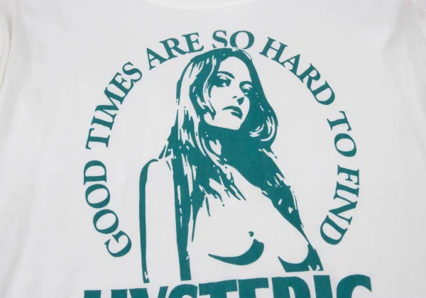 HYSTERIC GLAMOUR Cotton Girl Print T-Shirt K-173591_007
