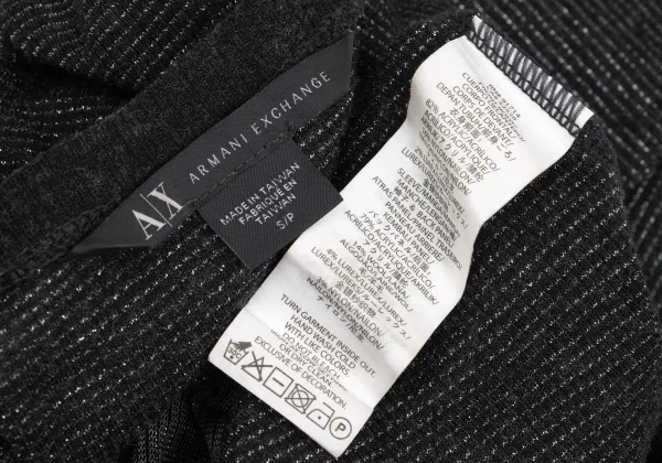 ARMANI EXCHANGE Embroidered Accent Henley Neck Knit Top K-173592_016