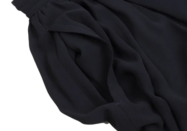COMME des GARCONS Gathered Switching Sheer Skirt K-173596_006