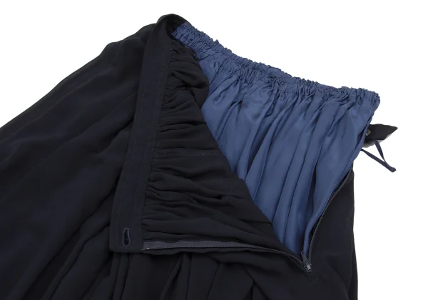 COMME des GARCONS Gathered Switching Sheer Skirt K-173596_007