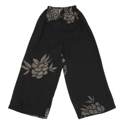 COMME des GARCONS Sheer Floral Print Pants