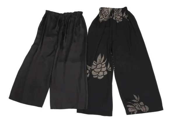 COMME des GARCONS Sheer Floral Print Pants K-173599_009