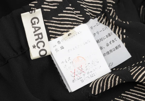COMME des GARCONS Sheer Floral Print Pants K-173599_014