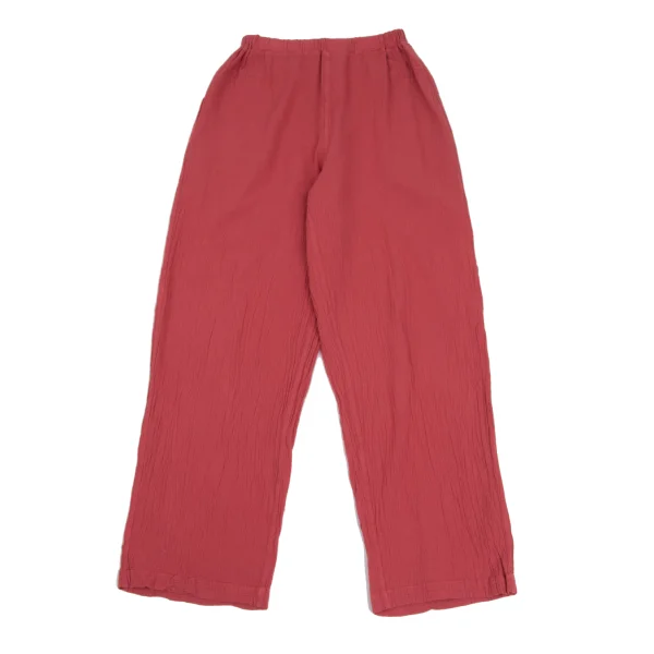 Plantation Wrinkle Pants Red M K-173601_001