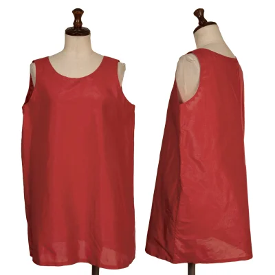 ASHA BY MDS Silk Zigzag Design Tank Top