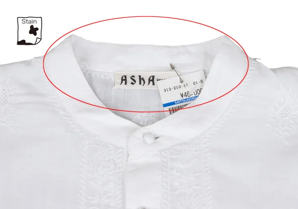 ASHA BY MDS Embroidery Pullover Band-collar Shirt Dress K-173614_004
