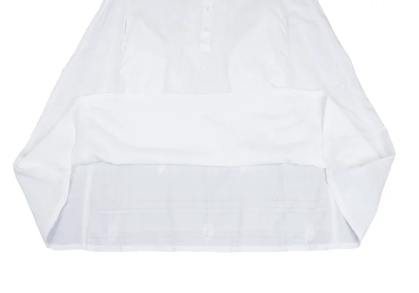ASHA BY MDS Embroidery Pullover Band-collar Shirt Dress K-173614_010
