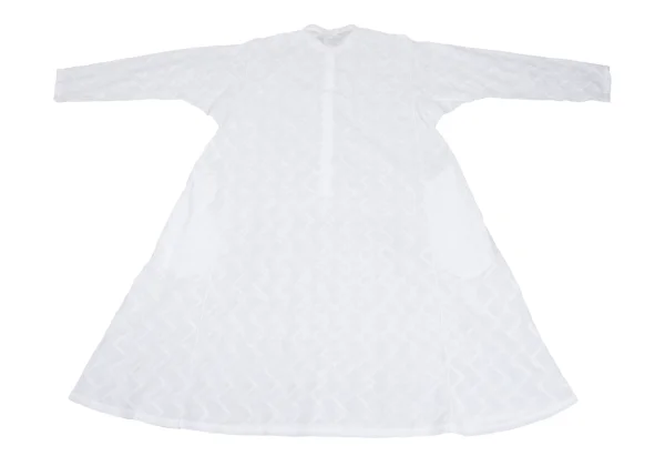ASHA BY MDS Zigzag Embroidery Pullover Band-collar Shirt Dress K-173617_012