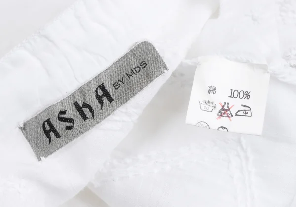 ASHA BY MDS Zigzag Embroidery Pullover Band-collar Shirt Dress K-173617_017