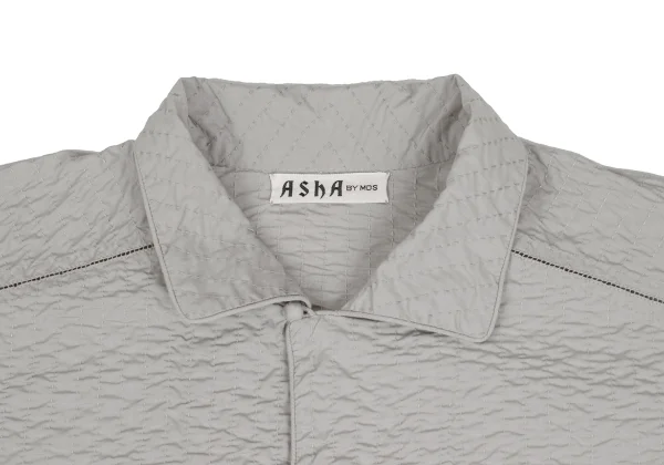 ASHA BY MDS Stitch Design Wrinkled Jacket K-173622_003